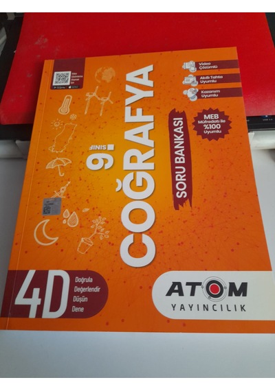 Atom 9.sınıf Coğrafya Soru Bankası