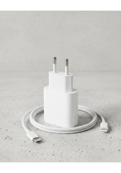 Apple Uyumlu iPhone  14 13 12 11 Xr Xs Max 20w Lightning Şarj Adaptörü Kablo Dahil