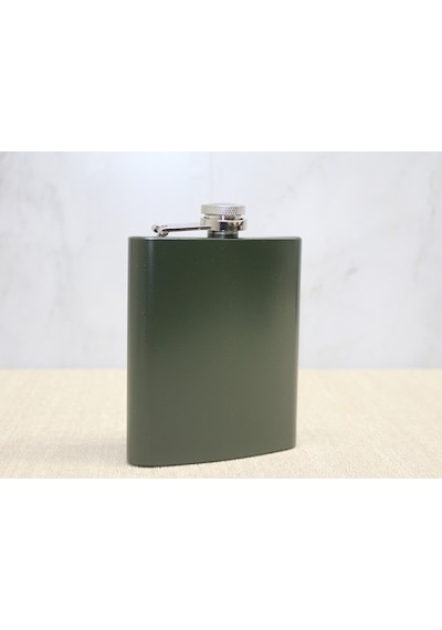 Büro Ev Ofis 200ml Tekli Haki Matara Gri
