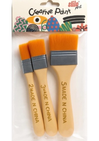 Stilo Zemin Fırça Seti Eko 3lü Set-7