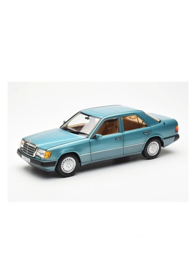 Norev 1:18 1989 Mercedes Benz E Class 230e W124 Beryl Blue Model