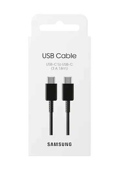 Samsung EP-DX310JBEGWW Type-C Şarj ve Data Kablosu 1.8 M Siyah