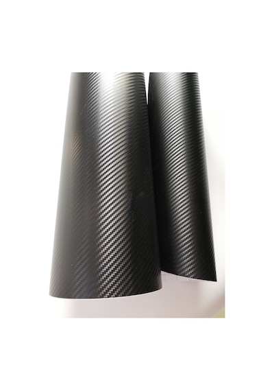 Araç Kaplama Carbon Fiber Folyo Siyah 152 Lik Hava Kanallı