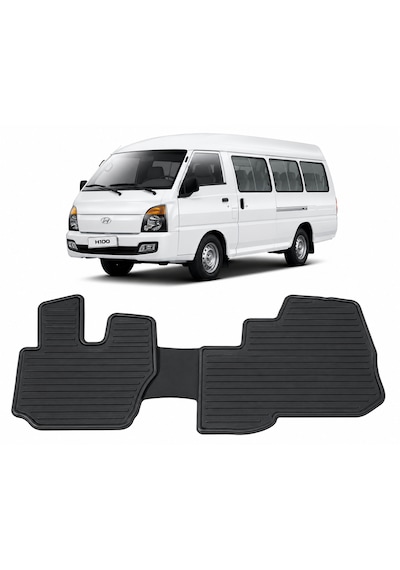 Hyundai H100 Oto Paspas Panelvan Minibüs Ticari Araca Özel Premium Tpe Kauçuk Paspas