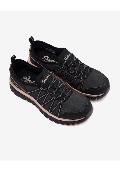 Skechers Graceful Kadın Siyah / Pembe Altin Günlük Ayakkabı 100888 Bkrg Siyah