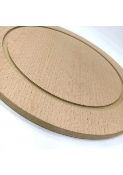 Mdf Ahşap Pizza Tahtası 28 Cm, Sunum Tahtası, Pizza Tabağı, Lahmacun Ve Pide Servis Tahtası Diğer