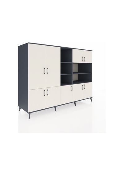 Kronos Dolap 14 Raflı 9 Kapaklı 220x59x163 Antrasit-aytaşı/antras Antrasit-aytaşı/antrasit Kronos Dolap 14 Raflı 9 Kapaklı 220x59x163 Antrasit-aytaşı/antras Antrasit-aytaşı/antrasit