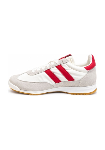 Lufian 121230067 Greta Deri Unisex Sneaker Ayakkabı Kırmızı