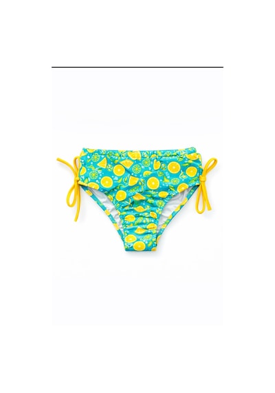 Beniizle Desenli Kız Çocuk Bikini Takımı Yeşil