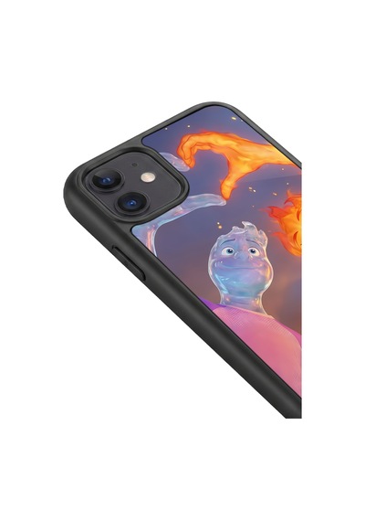 İphone 11 Uyumlu Elemental Desenli Kamera Korumalı Darbelere Dayanıklı Kılıf 867-elemental-iphone11