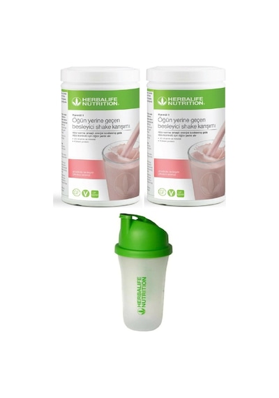 Herbalife 2 Ahududu Shake 1 Adet Shaker