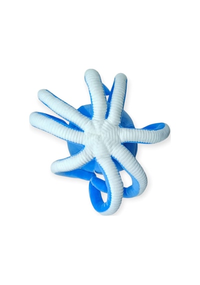 Peluş Sevimli Ahtapot 30 Cm - Mavi