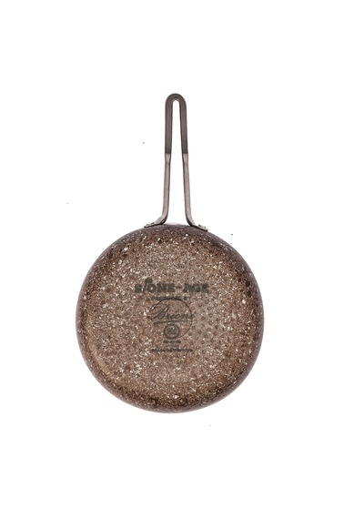 Stone-age Terra 28 Cm Çizilmez Yanmaz Yapışmaz İndüksiyonlu Tava-7982 Kahverengi