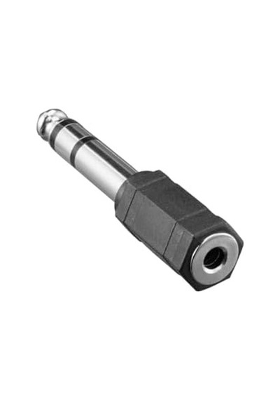 Adaptör 6.3mm Fiş - 3.5mm Soket
