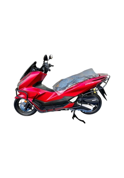 Yeni Honda Pcx Koruma Demiri - 2025 Ve Sonrası - 2 Parça Ön Arka Tam Koruma Vida Seti Dahil