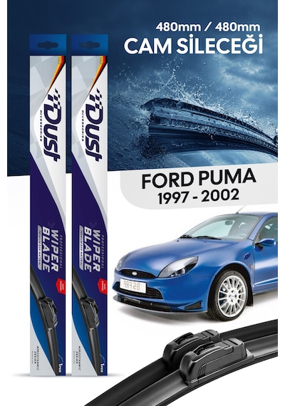 Ford Puma Silecek Takımı 1997-2002 Uyumlu 480mm/480mm