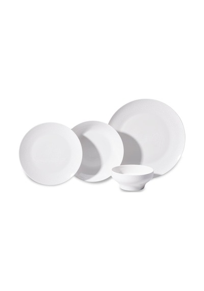 Korkmaz Lidya Collection 53 Parça Yemek Takımı A8193 Beyaz