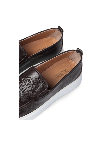 Stamped Hakiki Deri Erkek Günlük Ayakkabı, Loafer Ayakkabı, Hafif Ayakkabı, Yazlık Ayakkabı