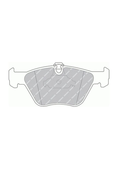 FERODO FDB1073 Fren Balatası Ön 75 Mg Zs / Bmw 3 E46 Bmw 5 E39 Bmw Z4 E85 Bmw X3 E83