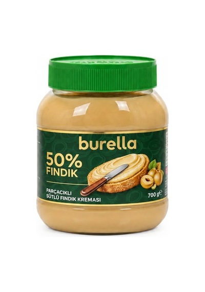 Burella %50fındık Parçacıklı Krema700gr