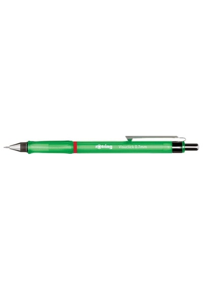 Rotring Visuclick Yeşil 0.7mm Mekanik Kurşun Kalem Metal İç Mekanizma İle Konforlu Yazım
