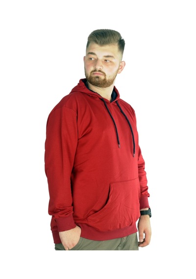 Mode Xl Büyük Beden Eşofman Üstü 2Ip Basic 20569 Bordo 001 Mode Xl Büyük Beden Eşofman Üstü 2Ip Basic 20569 Bordo 001