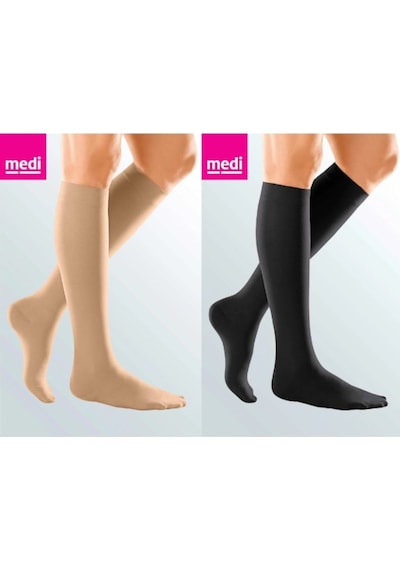 Mediven Medi Duomed Diz Altı Varis Çorabı (471233112) Ten Rengi CCL2 2XL Kapalı Kısa