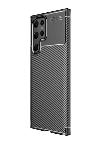 Nettech Samsung Galaxy S25 Ultra Uyumlu Focus Seri Arka Koruma Kılıf - Siyah Siyah