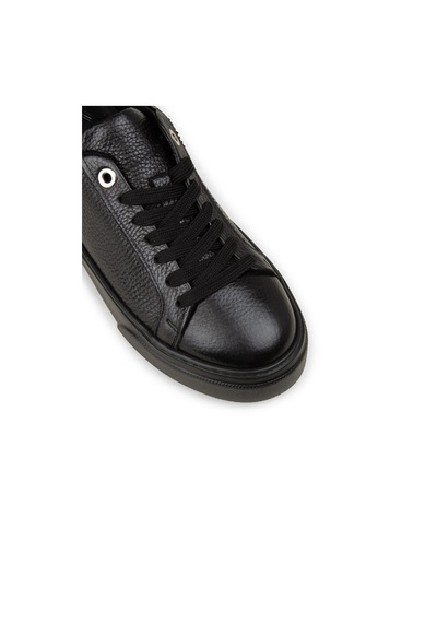 Deery Kadın Hakiki Deri Siyah Sneaker Ayakkabı - 00502zsyhe03