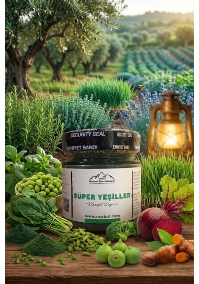 Nurbal Süper Yeşiller Ekstrak Tozu 120 G