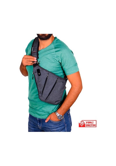 Strong Body Bag Tek Omuz Çapraz Askılı Göğüs ve Sırt Çantası