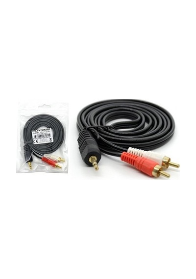 Dc3.5 To 2Rca M Standart Ses Kablo 1.5M Platoon Pl 8581