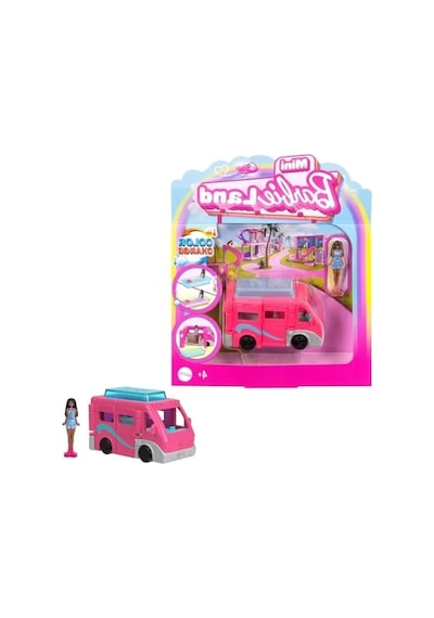 Mini Rüya Karavanı Ve 4 Cm Bebek Seti