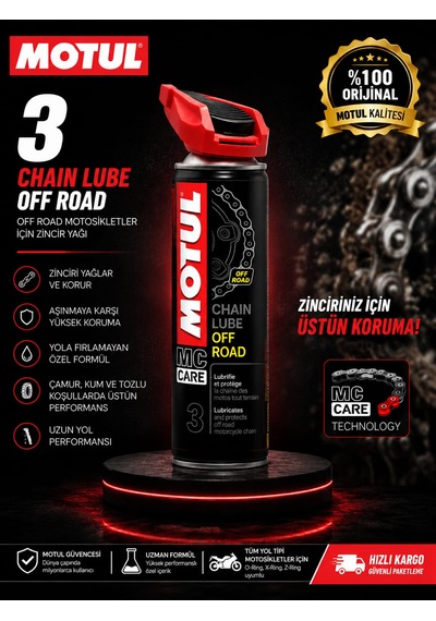 Motul C3 Motorsiklet Zincir Yağı