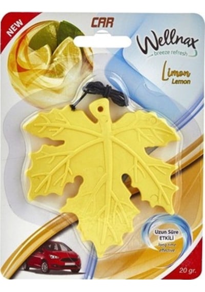 Wellnax Yaprak Oto Ferahlatıcı Limon