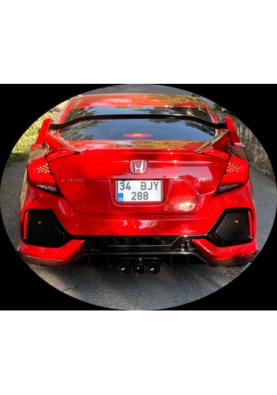 Honda Civic Fc5 Kare Plakalik 2016-2022 547418176