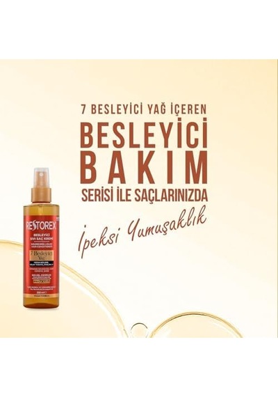 Besleyici Bakım Sıvı Saç Kremi 200 Mililitre, 7 Besleyici Yağ