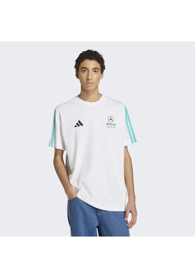 Adidas Ke8162 Mer Dna Tee M Erkek Tişört Beyaz