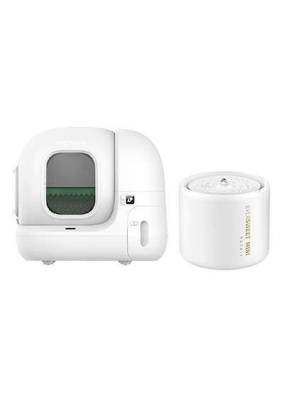Pura Max 2 Akıllı Kedi Tuvaleti Ve Evereversweet 5 Mini Su Pınarı Paketi