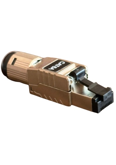 Roxy Rj45 Cat6a Profesyonel Konnektör Yüksek Hızlı Metal Kasa