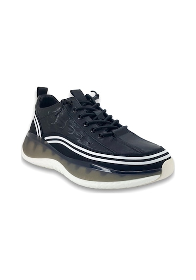 Guja 500 1 25ya Erkek Sneaker Günlük Ayakkabı Siyah Siyah