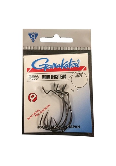 Gamakatsu Worm Offset Ewg No:4/0 Olta İğnesi 1/5 - Spr146843.00400