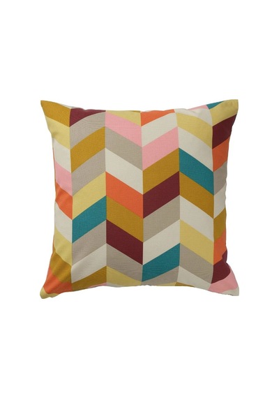 Ikea Hannelıse Dekoratif Yastık 50 X 50 Cm Sarı Hardal Bej Çok Renkli