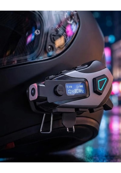 Kask İçi Bluetooth Kulaklık Kamera Özellikli Uzun Pil Ömrü Ve Su Geçirmez 55965236