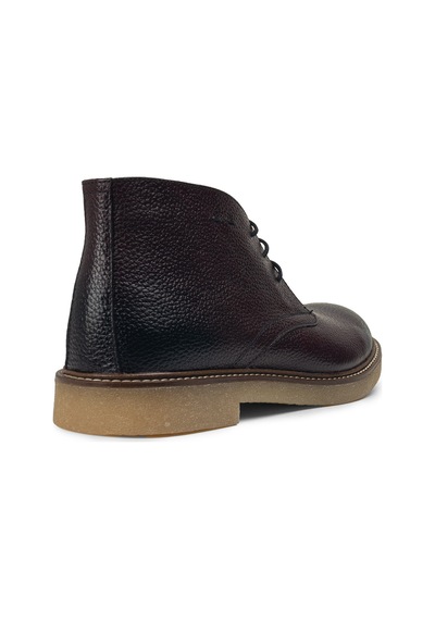 Deery Hakiki Deri Bordo Erkek Bot - 01295mbrdc05