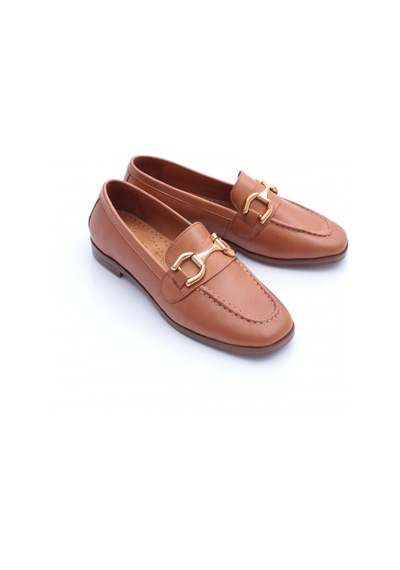 Dgn 02 Kadi Loafer Ayakkabi Taba