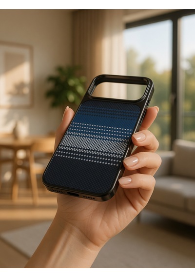 İphone 17/18 Promax Ortak Uyumlu Karbon Fiber Desenli Darbeye Dayanıklı Kılıf Çok Renkli 6