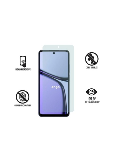 Realme C65 Ekran Koruyucu Nano Şeffaf Esnek