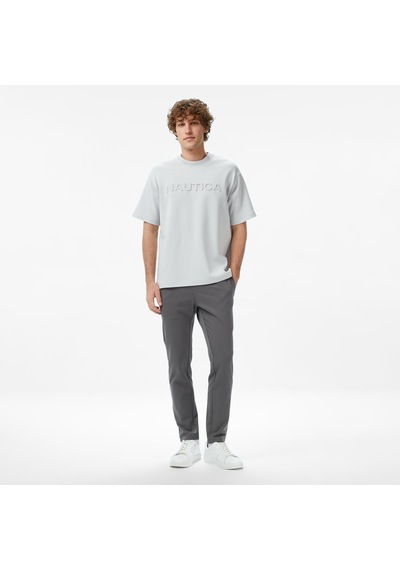 Nautica Erkek Mavi Regular Fit Baskılı T-shirtbaskılıv55227t