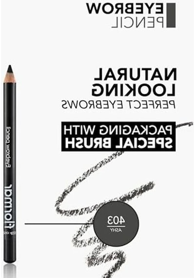 Küllü Siyah Kaş Maskarası Ve Farı, Eyebrow Pencil 403